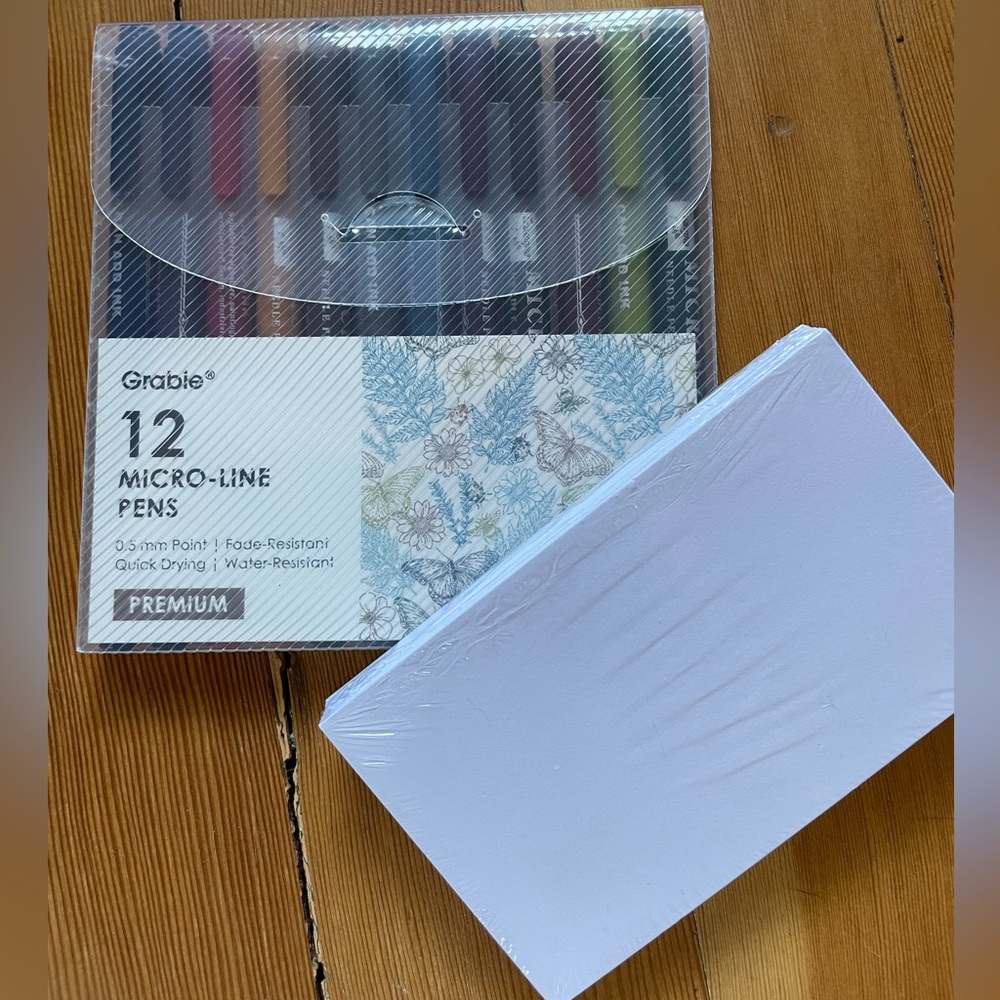 Grabie Vintage Color Micro Line Pens